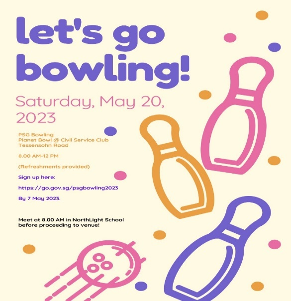 PSG Bowling Day 2023 Poster